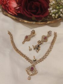 Graceful AD Design Changeable Short Necklace