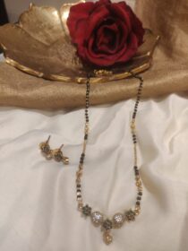 Radiant AD Floral Design Mangalsutra