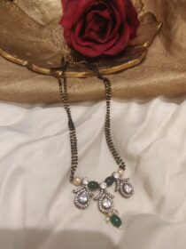 Opulent AD Kundan Design Mangalsutra