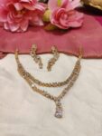 Enigmatic 2Layer Crystal Neckalce