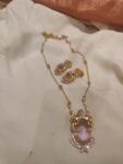 Radiant Elephant Chain With Pink AD Stone