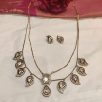 Tantalizing 2 Layer Chain With Crystal AD