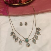 Tantalizing 2 Layer Chain  With SkyBlue AD