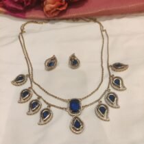 Tantalizing 2 Layer Chain  With Blue AD