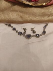 Pinnacle Purple Ad Stone Necklace