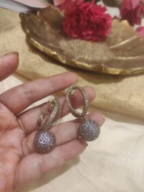Exquisite Crystal Round Earring