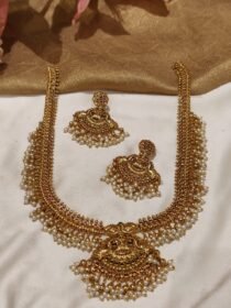 Exquisite laxmi golden necklace