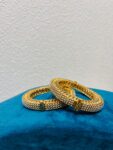 Timeless Bridal Pearl bangles set of 2