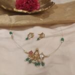 Delicate god pendant with chain