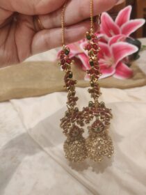 Ruby gems bridal jhumke