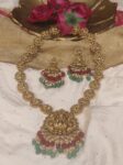 Laxmi golden bridal necklace