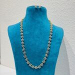 Clover crystal gold silver haar