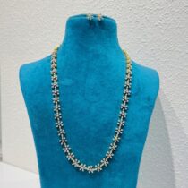 Clover crystal gold silver haar