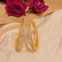 Exquisite AD Bridal Bangle Set of 2
