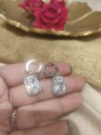 Sparkling Crystal Ad Stone Earring