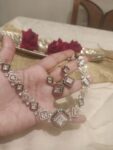 Majestic Traingular Kundun Necklace