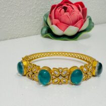 Radiant Classic Blue Stone Kada