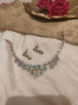 Skyblue Ad Stone Necklace