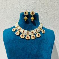 Majestic Handcafted multilayer White Pearls Choker