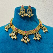 Sparkling Multilayer Crystal Stone Floral Chian Choker