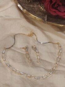 Radiant CZ AD Stone Necklace