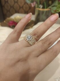 Timeless  CZ Crystal Stone Ring