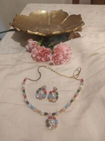 Sparkling Multicolor CZ Necklace
