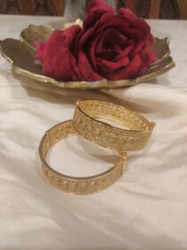 Refined Bridal Coin Design Kada Set of 2