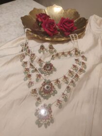 Ornate Handcrafted 3 Layer Necklace