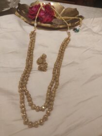 Mesmerizing 2 Layer Bridal Necklace