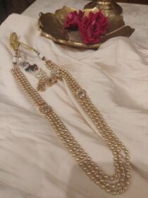 Dazzling 3 Layer Long Bridal Mala