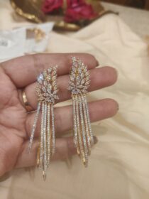 Opulent Crystal AD Stone Droplet Earring