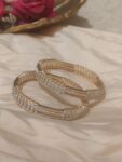Refined Crystal Ad Bangles