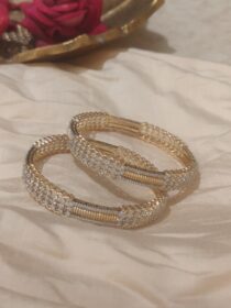 Refined Crystal Ad Bangles