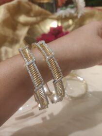 Inimitable AD Bangles Set of 2