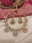 Resplendent Bridal 3 Round Choker Necklace