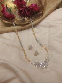 Bespoke CZ Crystal Stone Long Necklace