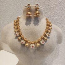 Regal Bridal Golden Necklace