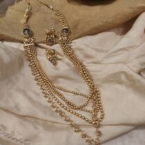 Mesmerizing Golden Bridal Necklace