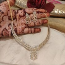 Radiant CZ Droplet Necklace