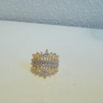 Lustrous Crown Ring