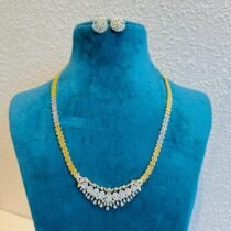 Delicate CZ Long Necklace