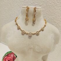 Radiant Crystal Ad Stone Necklace