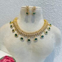 Alluring Green Stone Choker
