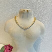 Brilliant AD Crystal Stone Necklace