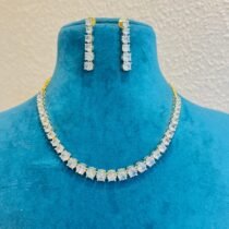 Refined Crystal AD Stone Necklace