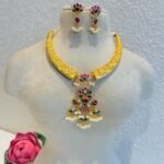 Opulent Hasli Lotus Necklace