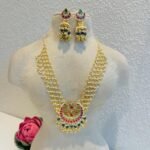 Radiant Handcrafted White Pearl Necklace
