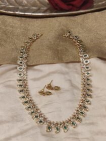 Bespoke Mango Leaf Long Necklace