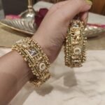 Elegant Bridal Elephant Kada Set of 2